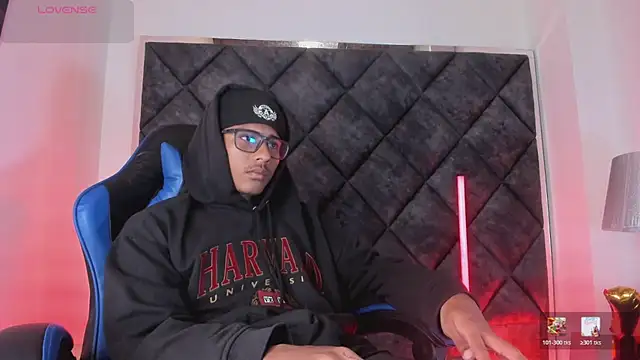 Show modela LiamKron na web-kameri