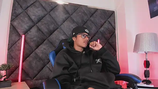 Show de LiamKron na webcam