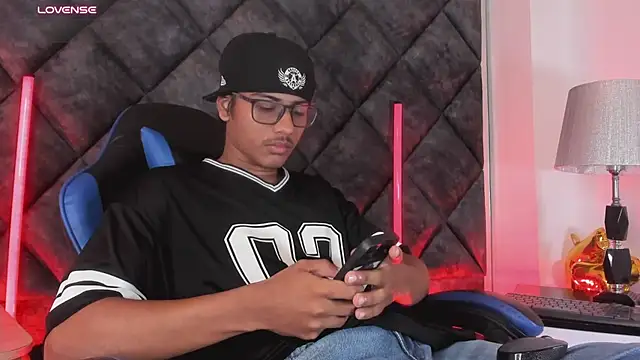 Show de LiamKron na webcam