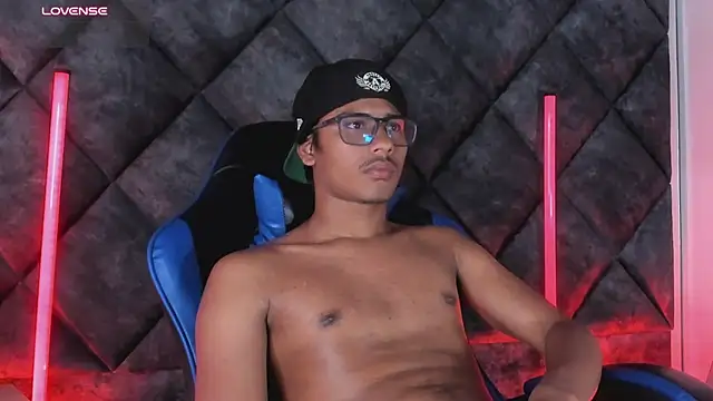 Show de LiamKron na webcam