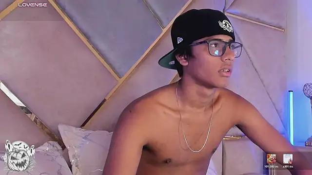 Show de LiamKron na webcam