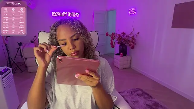 RomyIndyXXXn Webbikameraesitys