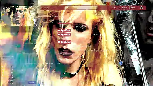 Pertunjukan Kamera Web TgirlBrat