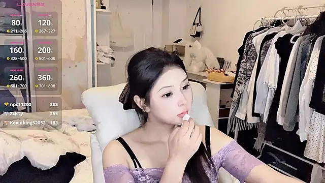 Show de secret-anan na webcam