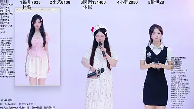 1X-twoのウェブカメラショー