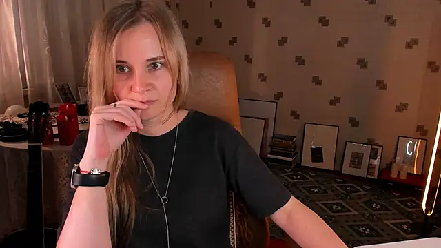 Show de MiaSparkes na webcam