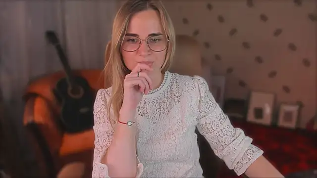 Show de MiaSparkes na webcam