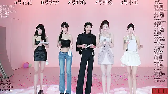 Show de HOT-dance520S na webcam