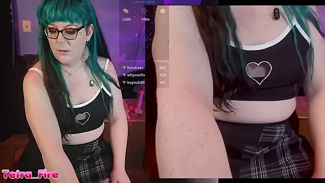 Show de Tetra_Fire na webcam