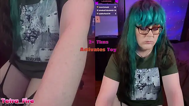 Tetra_Fire Webcam show