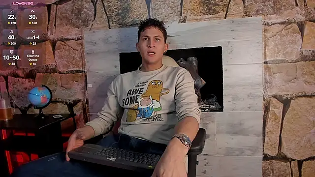 Axel_Romanov Adlı Modelin Web Kamerası Şovu