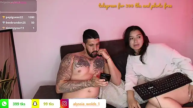 Alyssa_and_DAngeloのウェブカメラショー