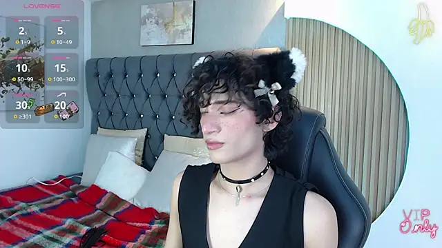 Show de Anaciet_Evans na webcam