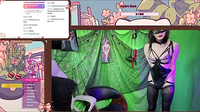 DirtyLilRattyn Webbikameraesitys