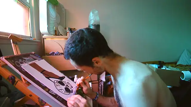 JohnnyMoves Show in webcam