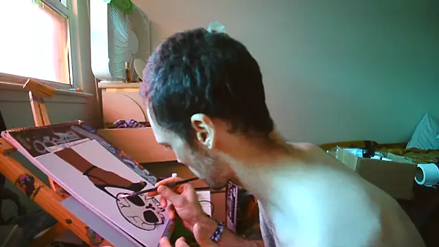 JohnnyMoves Show in webcam