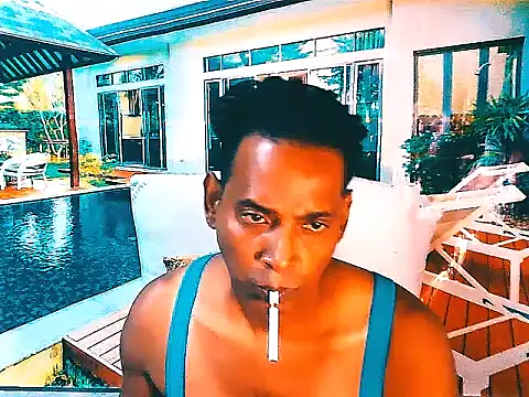 Show modela IndianHunk01 na web-kameri