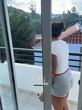 Show de SweetPetiteNoir na webcam