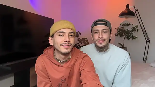 הופעת וובקאם של Noah_and_Steven