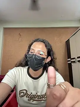 Show de Janvimoon na webcam