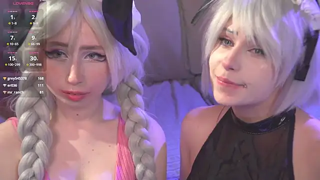 Show de CosplayDream na webcam