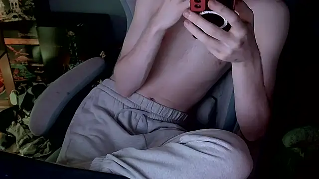 Show modela JackJ1345 na web-kameri