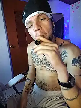Show de FonixXBelialX na webcam