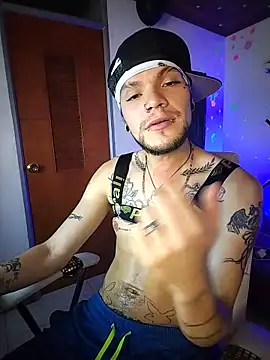Show de FonixXBelialX na webcam
