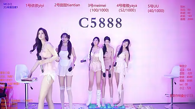 C5888のウェブカメラショー