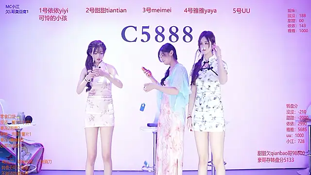 C5888のウェブカメラショー