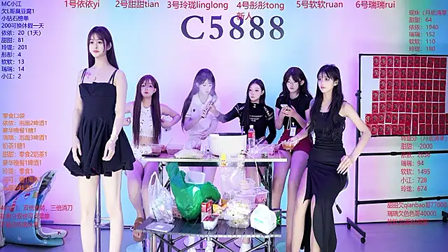 C5888のウェブカメラショー