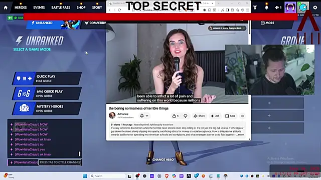 Show de webcam de IAmDustyn