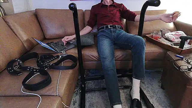 Show de gaydandyboy na webcam