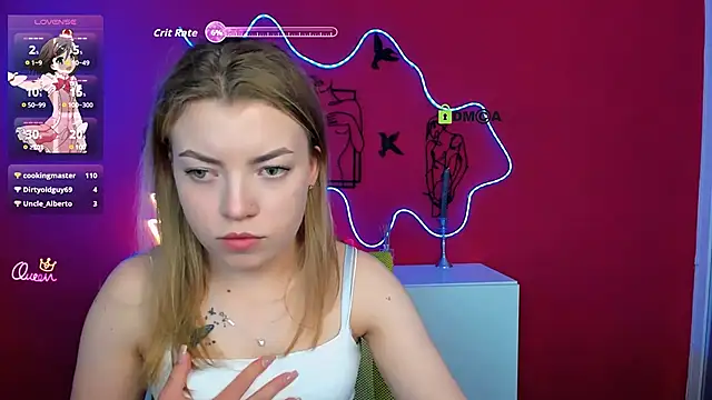 Show de samanta_drive na webcam