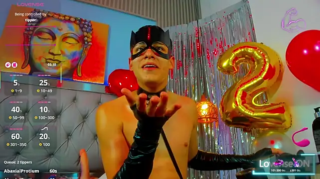 Show modela Ethanx18_ na web-kameri