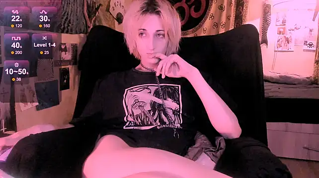 NyxWhiteのウェブカメラショー