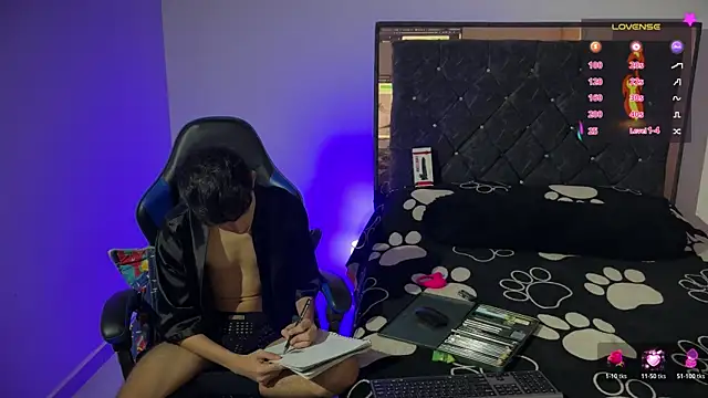 Show de Devilandsoft na webcam