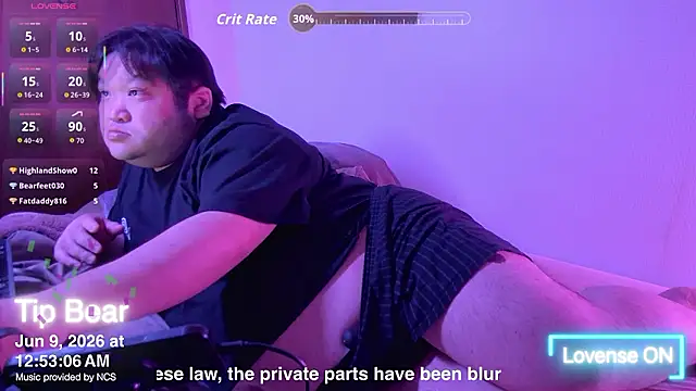 ChubbyBEAR039n Webbikameraesitys