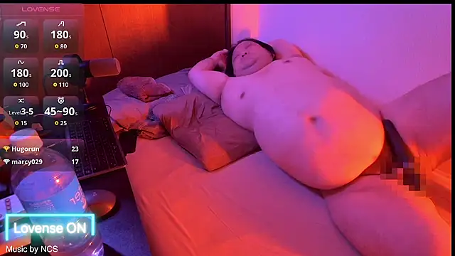Show modela ChubbyBEAR039 na web-kameri