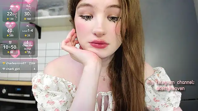 bettyheavenn Webbikameraesitys
