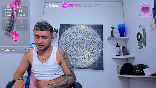 Jey_hot7: διαδικτυακό σόου στην κάμερα