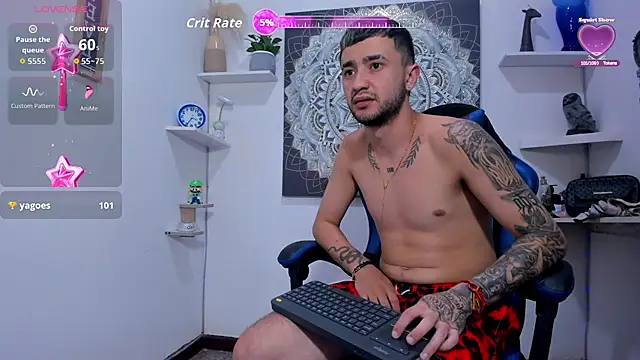 Jey_hot7: διαδικτυακό σόου στην κάμερα