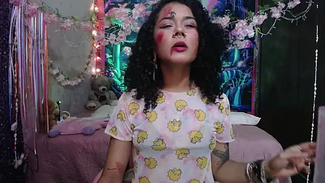 Show de NoirAmina na webcam