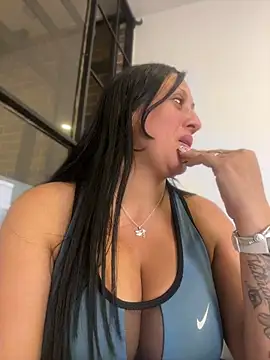 Show de Cloe-Fire na webcam