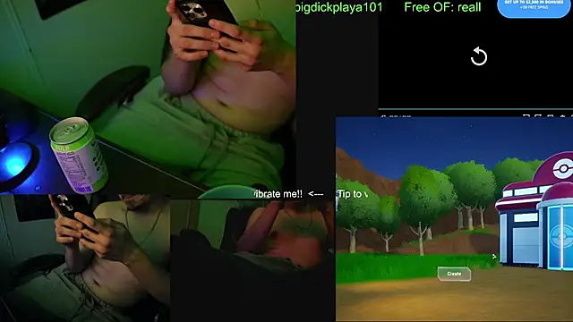 BigDickPlaya101's Webcam Show