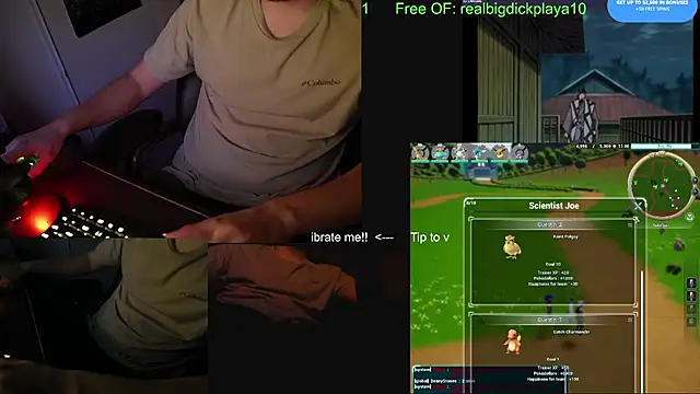 Pertunjukan Kamera Web BigDickPlaya101