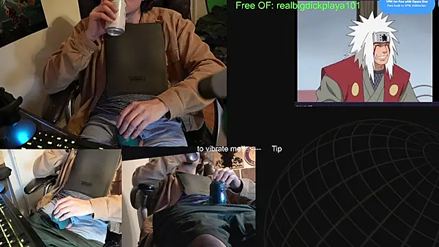 BigDickPlaya101 webkamerás műsora