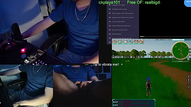 BigDickPlaya101's Webcam Show