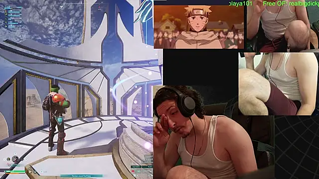 הופעת וובקאם של BigDickPlaya101