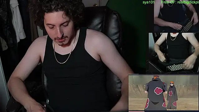 הופעת וובקאם של BigDickPlaya101